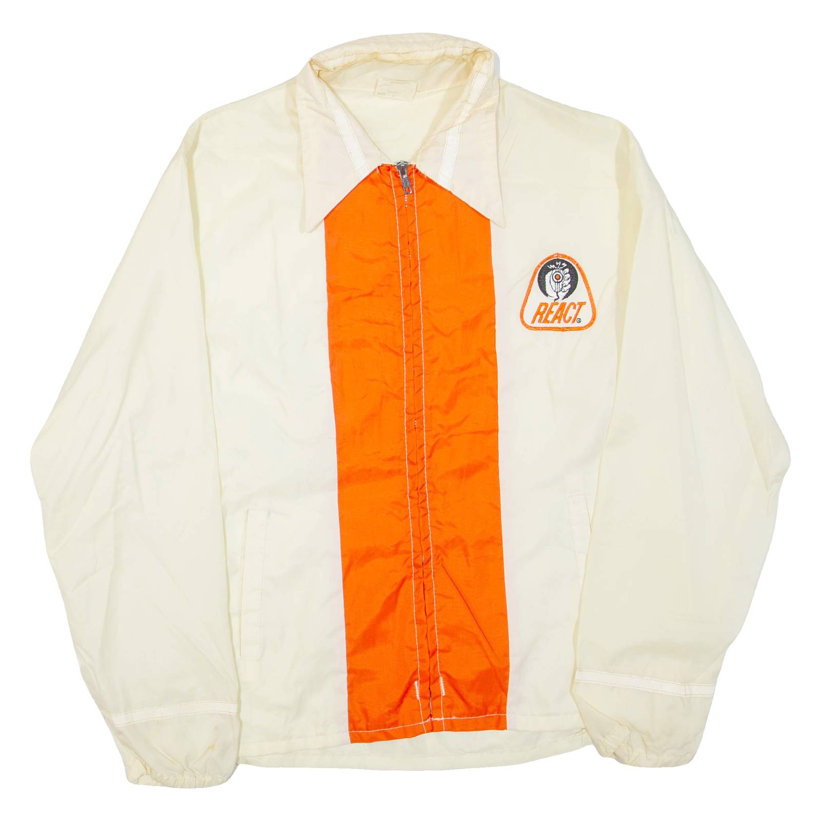 React Mens Shell Jacket Cream M