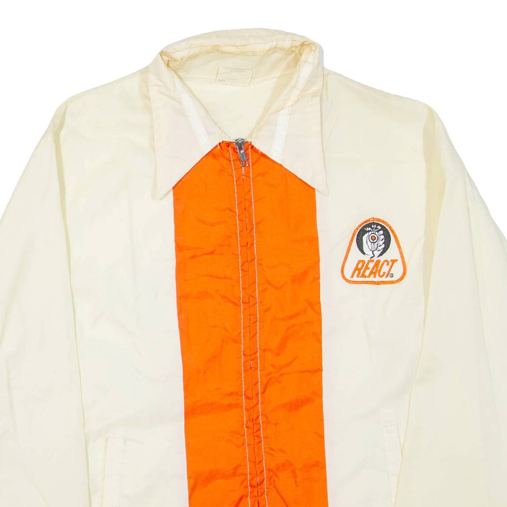 React Mens Shell Jacket Cream M