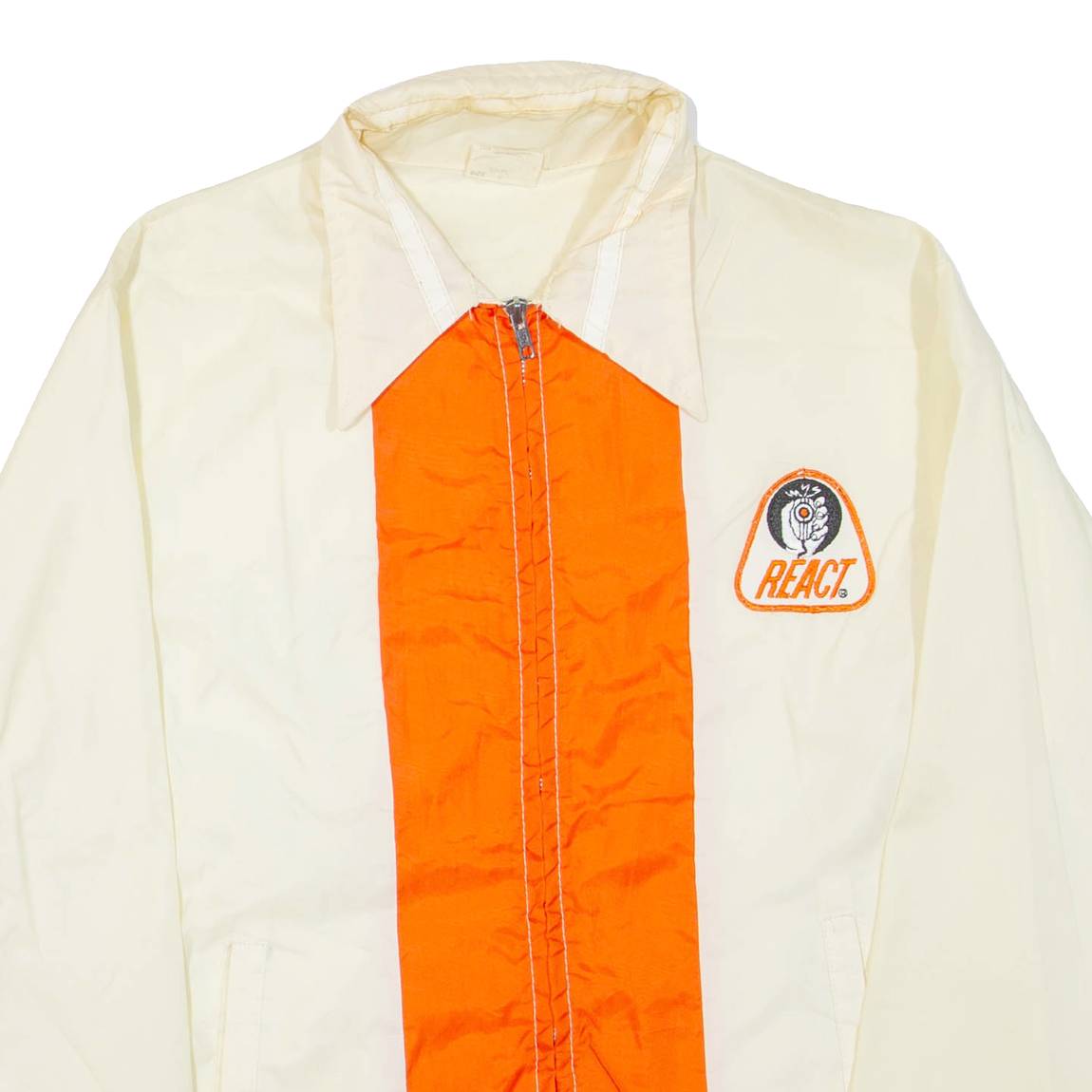 React Mens Shell Jacket Cream M