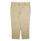 DICKIES 874 Workwear Mens Trousers Beige Regular Straight W44 L29