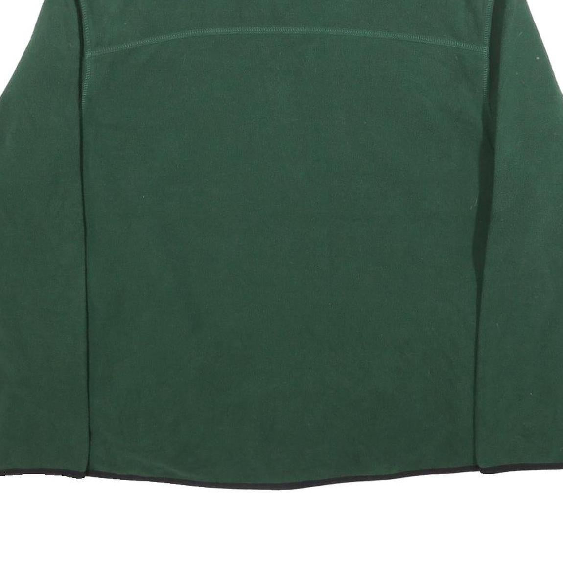 ATHLETIC WORKS Mens Green Pullover Plain Crew Neck Basic Knit L Casual Polyester