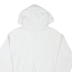 CHAMPION Mens White Multicolour Logo Hoodie S Cotton Blend Pullover Casual