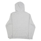 CHAMPION Mens Grey Pullover Hoodie XL Cotton Blend Casual Sportswear Sweatshirt