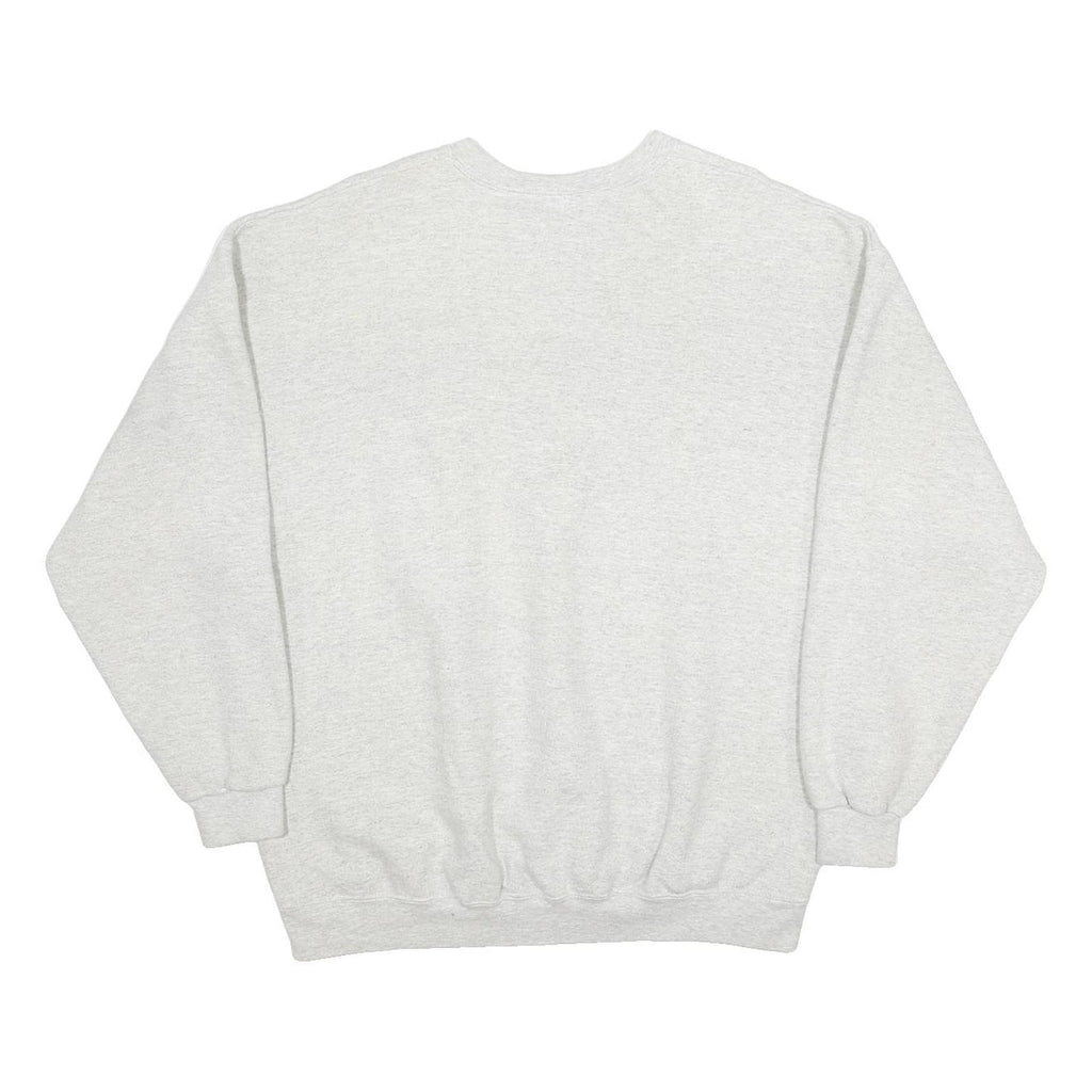 LEE Mens Grey Crew Neck XL Sweatshirt Cotton Blend Pullover Casual