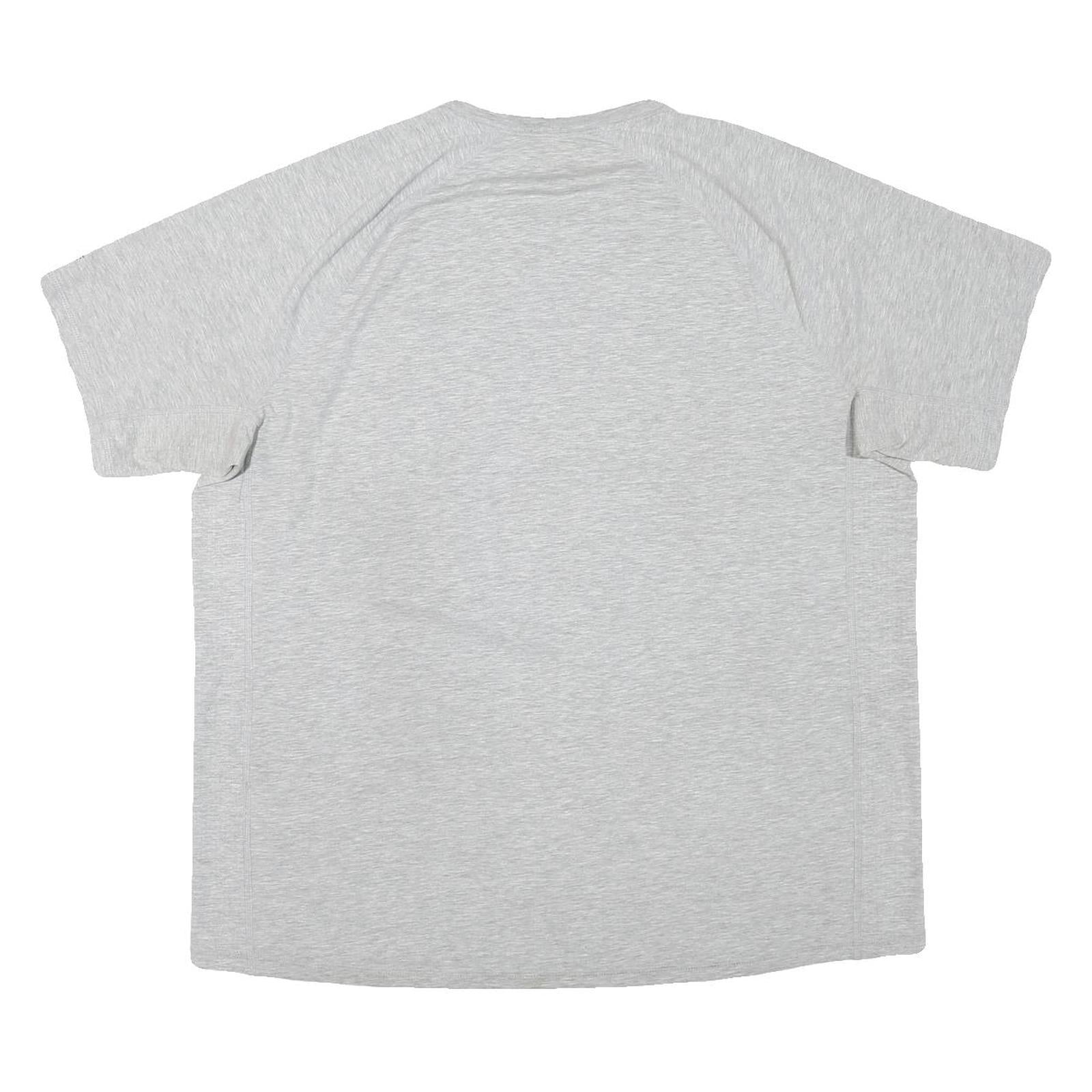 CARHARTT Mens Grey & Orange Workwear Pocket T-Shirt XL Short Sleeve Crew Neck