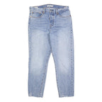 LEVI'S Wedgie Big E Womens Jeans Blue Regular Straight Denim Light W30 L26