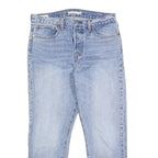 LEVI'S Wedgie Big E Womens Jeans Blue Regular Straight Denim Light W30 L26