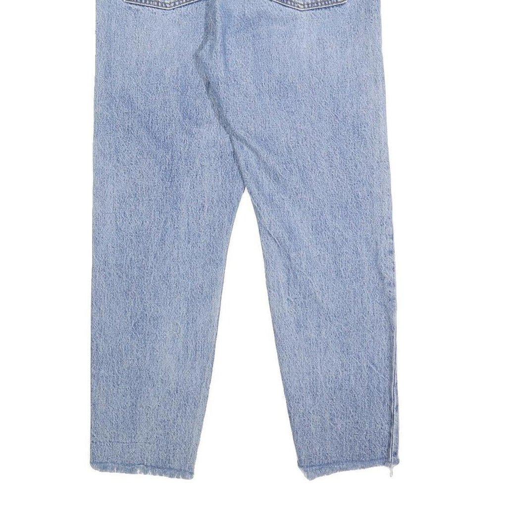 LEVI'S Wedgie Big E Womens Jeans Blue Regular Straight Denim Light W30 L26