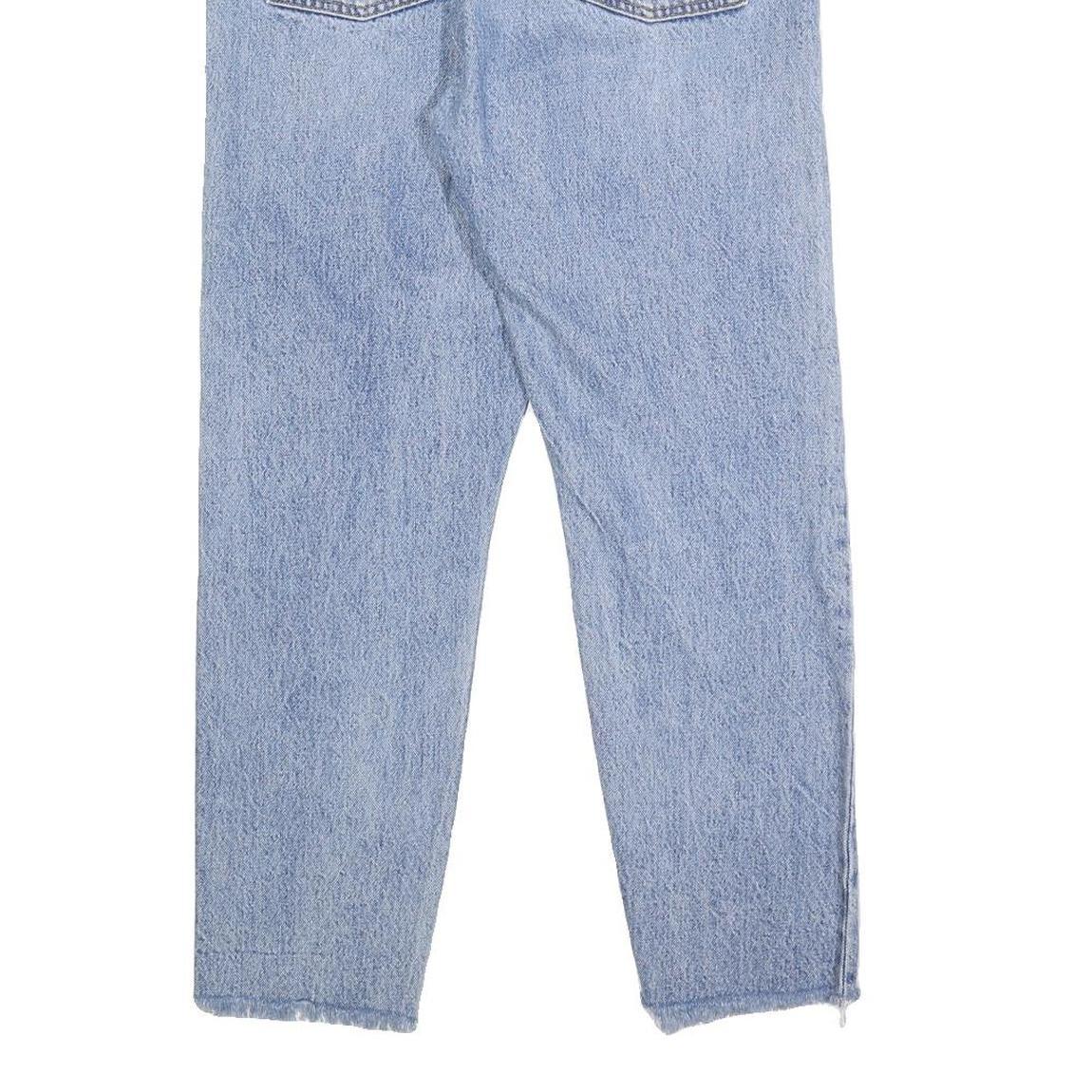 LEVI'S Wedgie Big E Womens Jeans Blue Regular Straight Denim Light W30 L26