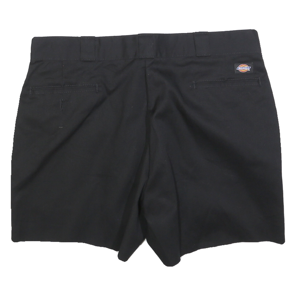 DICKIES Womens Black Casual Shorts XL W38 Workwear Cotton Blend