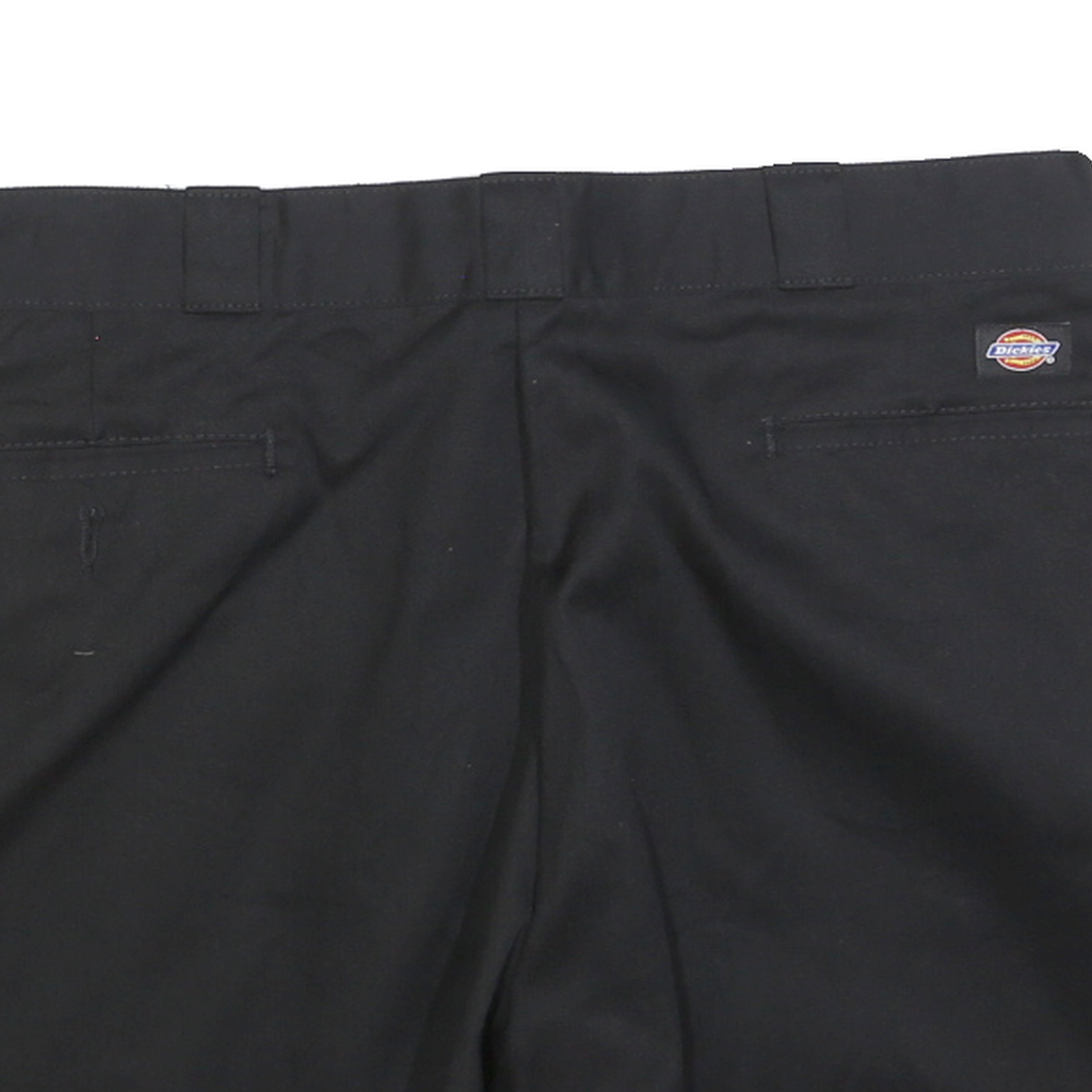 DICKIES Womens Black Casual Shorts XL W38 Workwear Cotton Blend