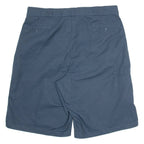 DICKIES Mens Workwear Shorts Blue Relaxed Striped 2XL W40