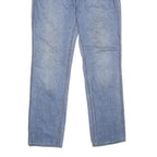 CAT Mens Light Blue Regular Fit Straight Denim Jeans W34 L32 Workwear