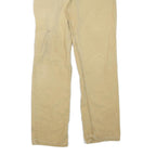 CARHARTT Mens Cotton Blend Beige Regular Fit Straight Leg Trousers W32 L32