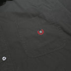 CHAPS RALPH LAUREN Mens Black Classic Fit Cotton Shirt XL Casual Short Sleeve