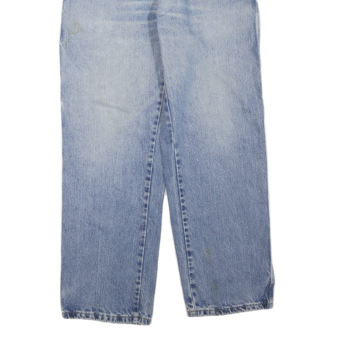 DICKIES Mens Regular Fit Light Blue Denim Jeans W32 L28 Workwear Zip Closure