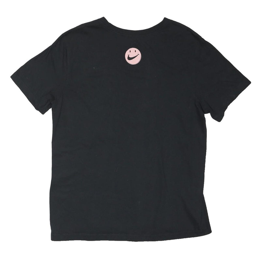 NIKE Mens Black Have A Nike Day Graphic T-Shirt L Short Sleeve Crew Neck