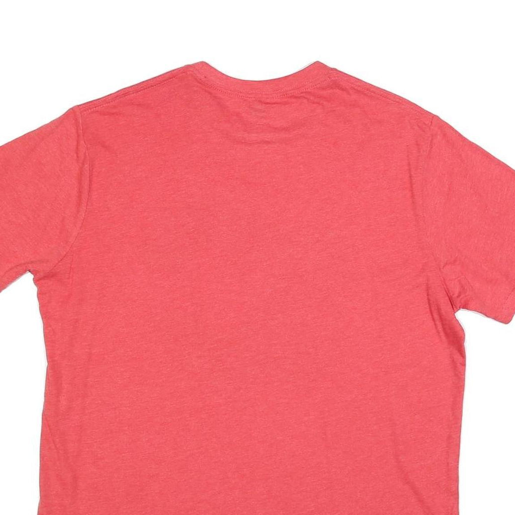 NHL Mens Red Calgary Flames Graphic T-Shirt L Short Sleeve Crew Neck