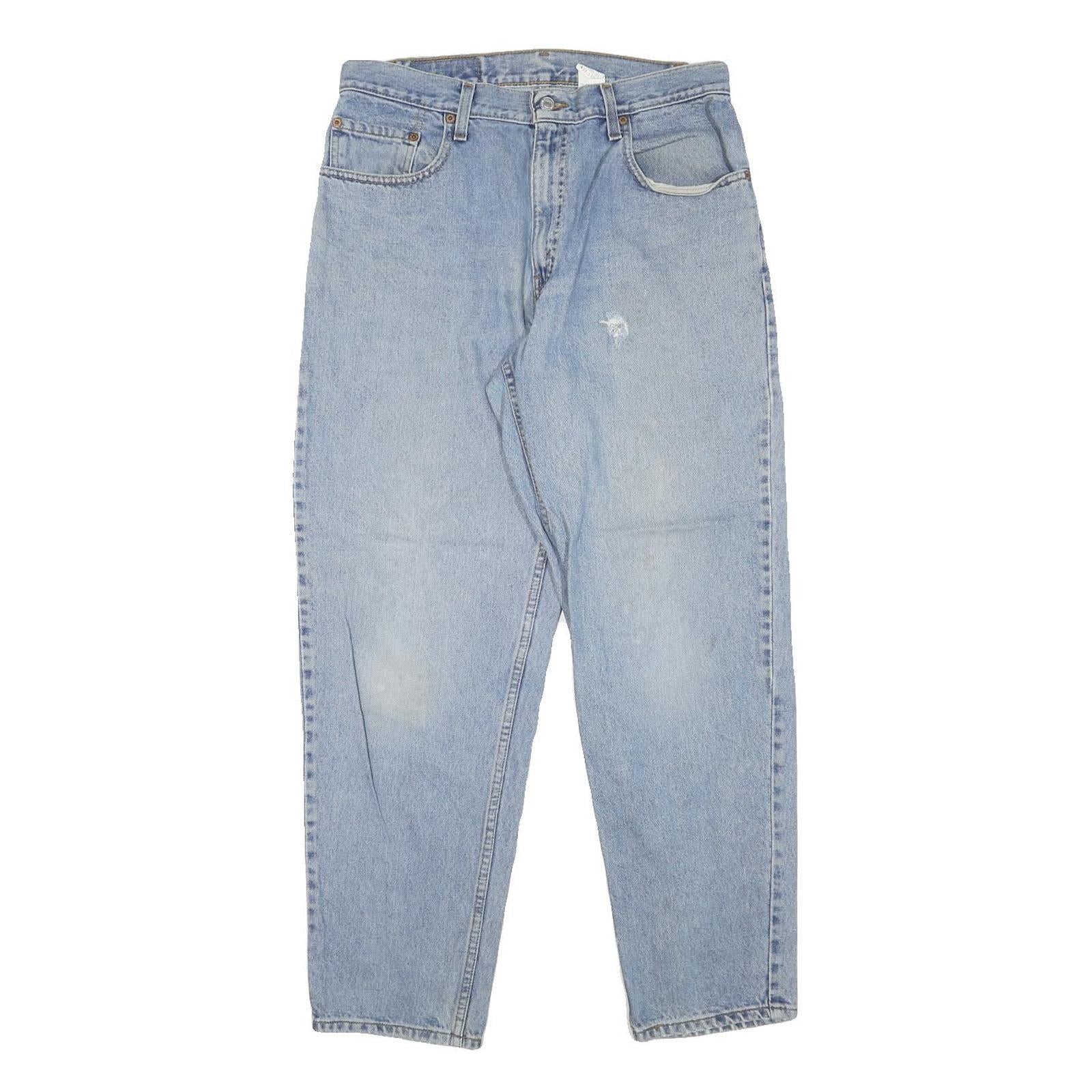 LEVI'S 560 Womens Jeans Blue Relaxed Straight Denim Medium W32 L30 Classic