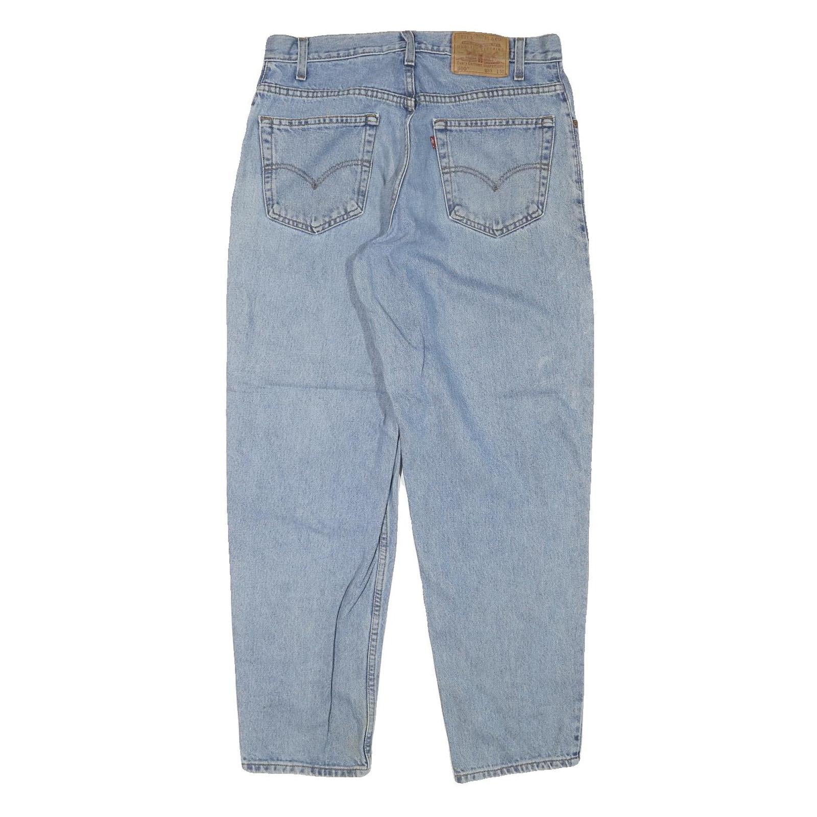 LEVI'S 560 Womens Jeans Blue Relaxed Straight Denim Medium W32 L30 Classic