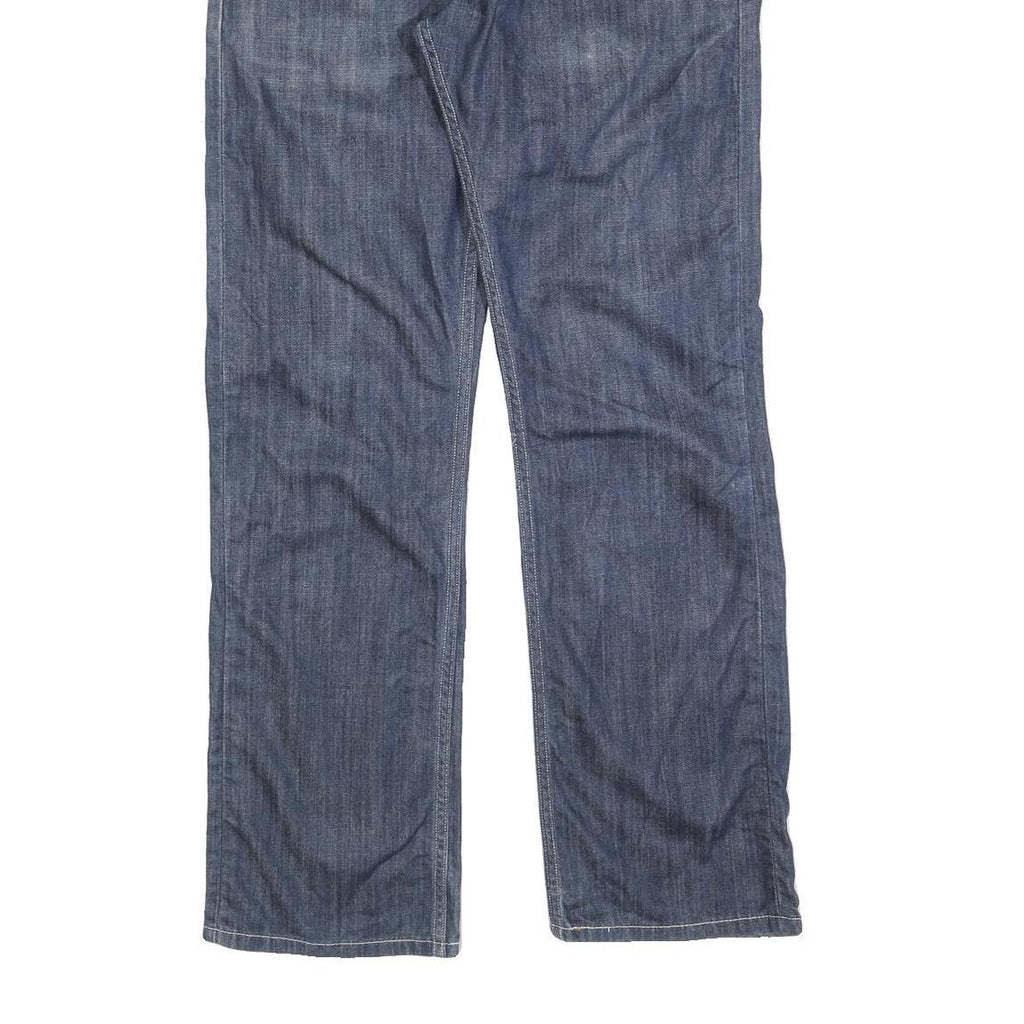 LEVI'S 514 Slim Mens Jeans Blue Slim Straight Denim Medium W33 L32 Zip