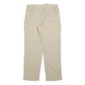 TREVOLUTION Womens Beige Regular Fit Straight Leg Trousers W32 L30 Lightweight