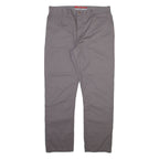 DICKIES Mens Trousers Grey Slim Tapered W38 L32
