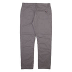 DICKIES Mens Trousers Grey Slim Tapered W38 L32