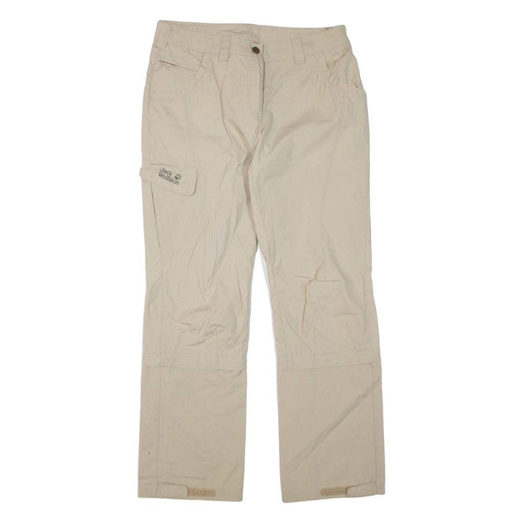 JACK WOLFSKIN Womens Trousers Beige Regular Straight W32 L32