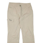 JACK WOLFSKIN Womens Trousers Beige Regular Straight W32 L32