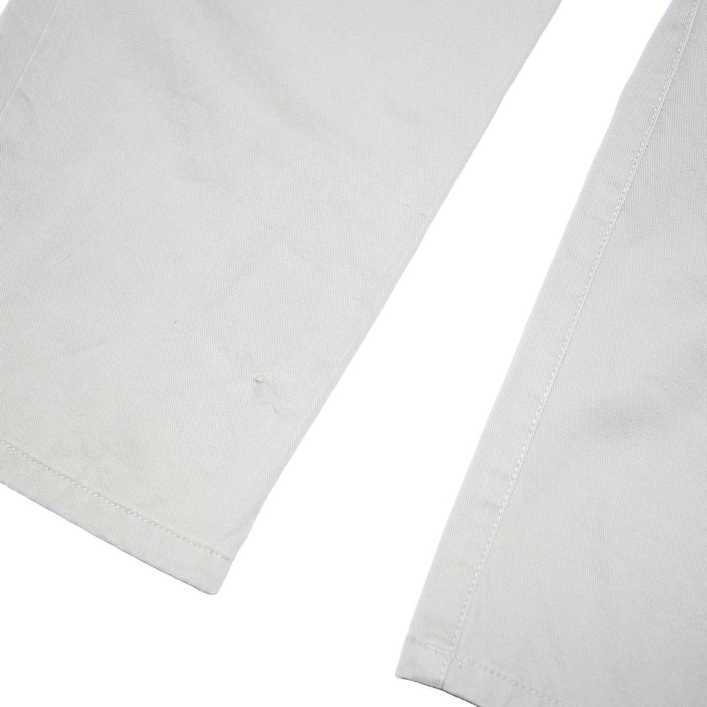 CALVIN KLEIN JEANS Womens Cotton Blend Beige Regular Straight Trousers W30 L32