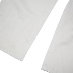 CALVIN KLEIN JEANS Womens Cotton Blend Beige Regular Straight Trousers W30 L32