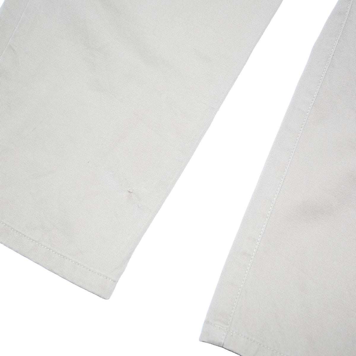 CALVIN KLEIN JEANS Womens Cotton Blend Beige Regular Straight Trousers W30 L32