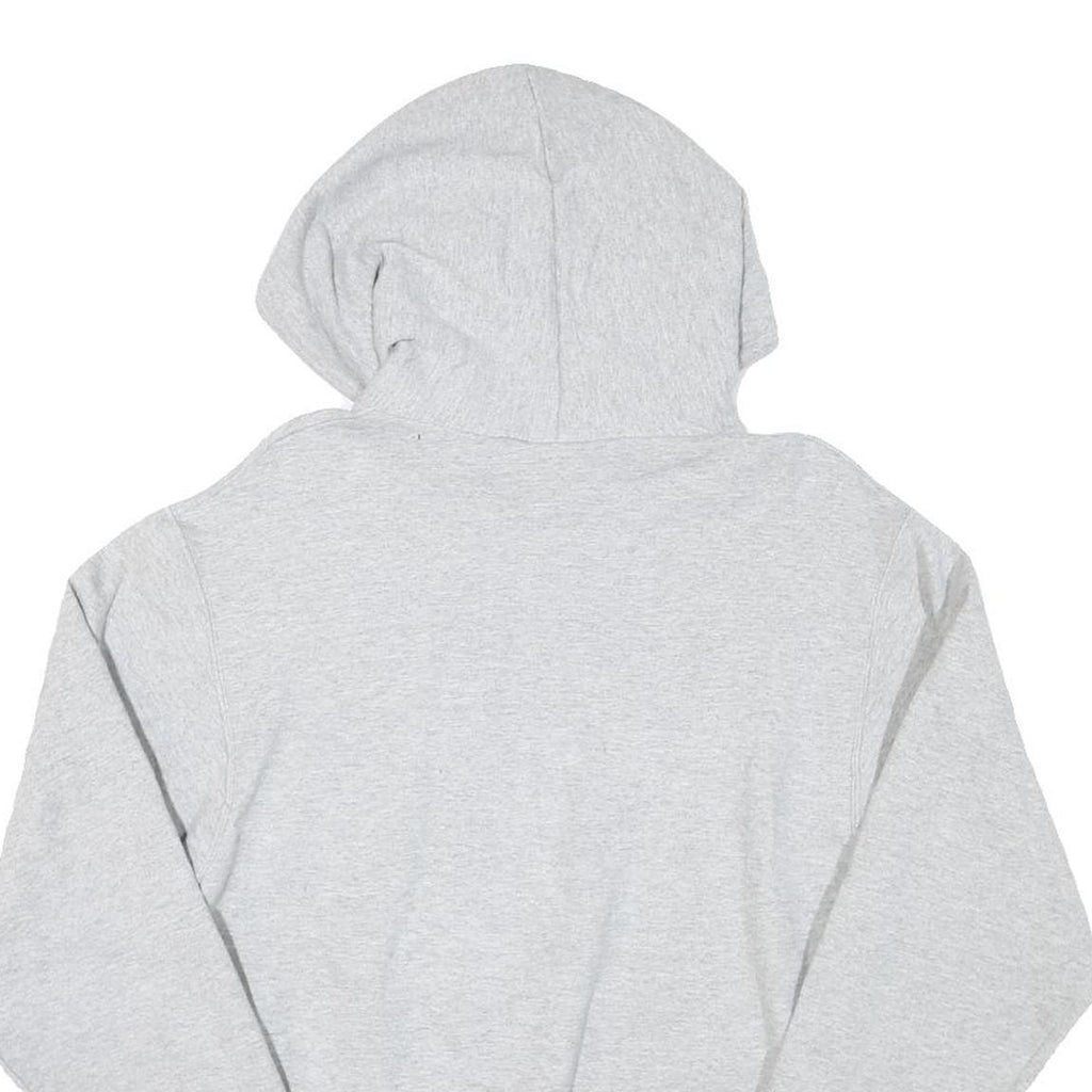 CHAMPION Mens Grey Bob's Country Corner Pullover Hoodie S Cotton Blend Logo