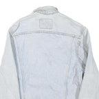 LEVI'S Mens Blue Denim Button Jacket S Cotton Blend Vintage Casual