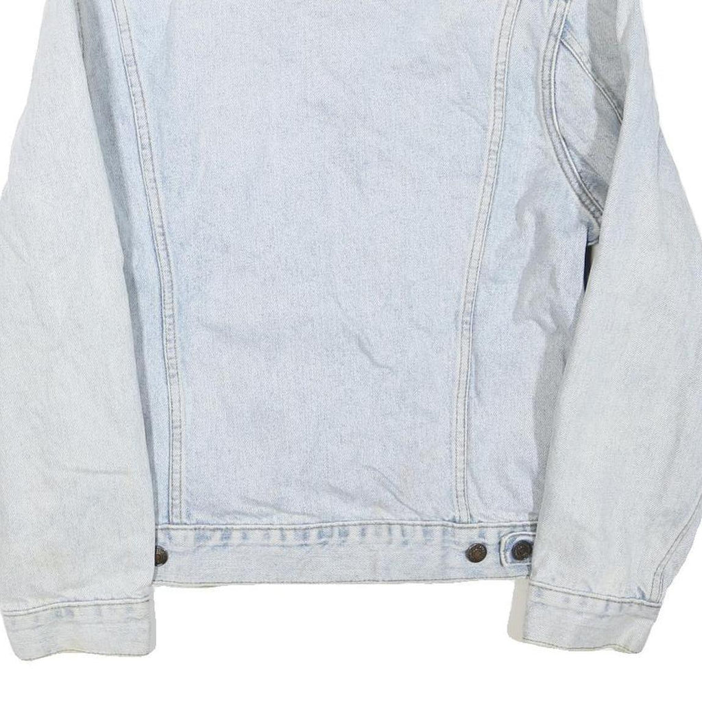 LEVI'S Mens Blue Denim Button Jacket S Cotton Blend Vintage Casual