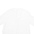 Sheer Womens Blouse White XL