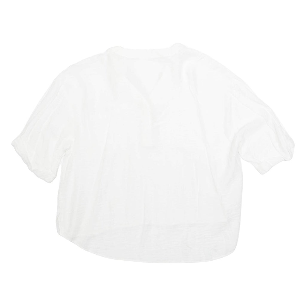 Sheer Womens Blouse White XL