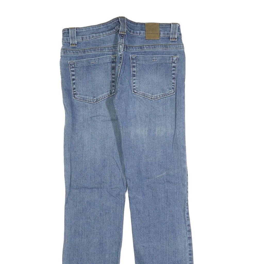 DKNY Womens Jeans Blue Slim Straight Denim Medium W28 L30 Stylish Casual