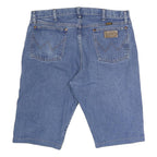 WRANGLER Mens Denim Blue Shorts L W36 Classic Casual Cotton Summer