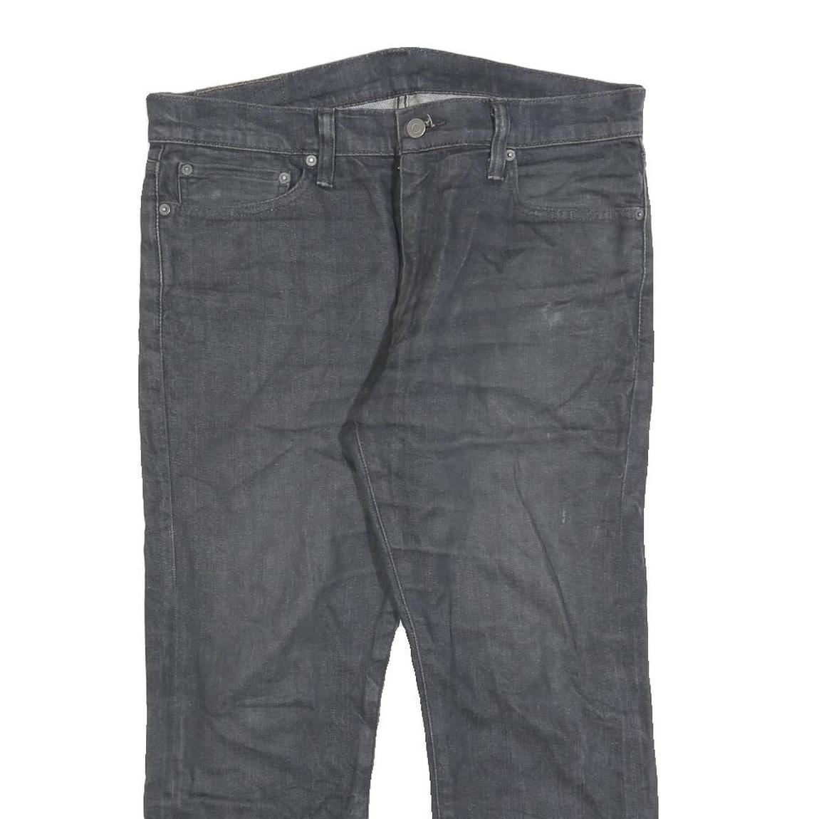 LEVI'S 504 Mens Jeans Blue Regular Straight Denim Medium W34 L25 Classic Casual