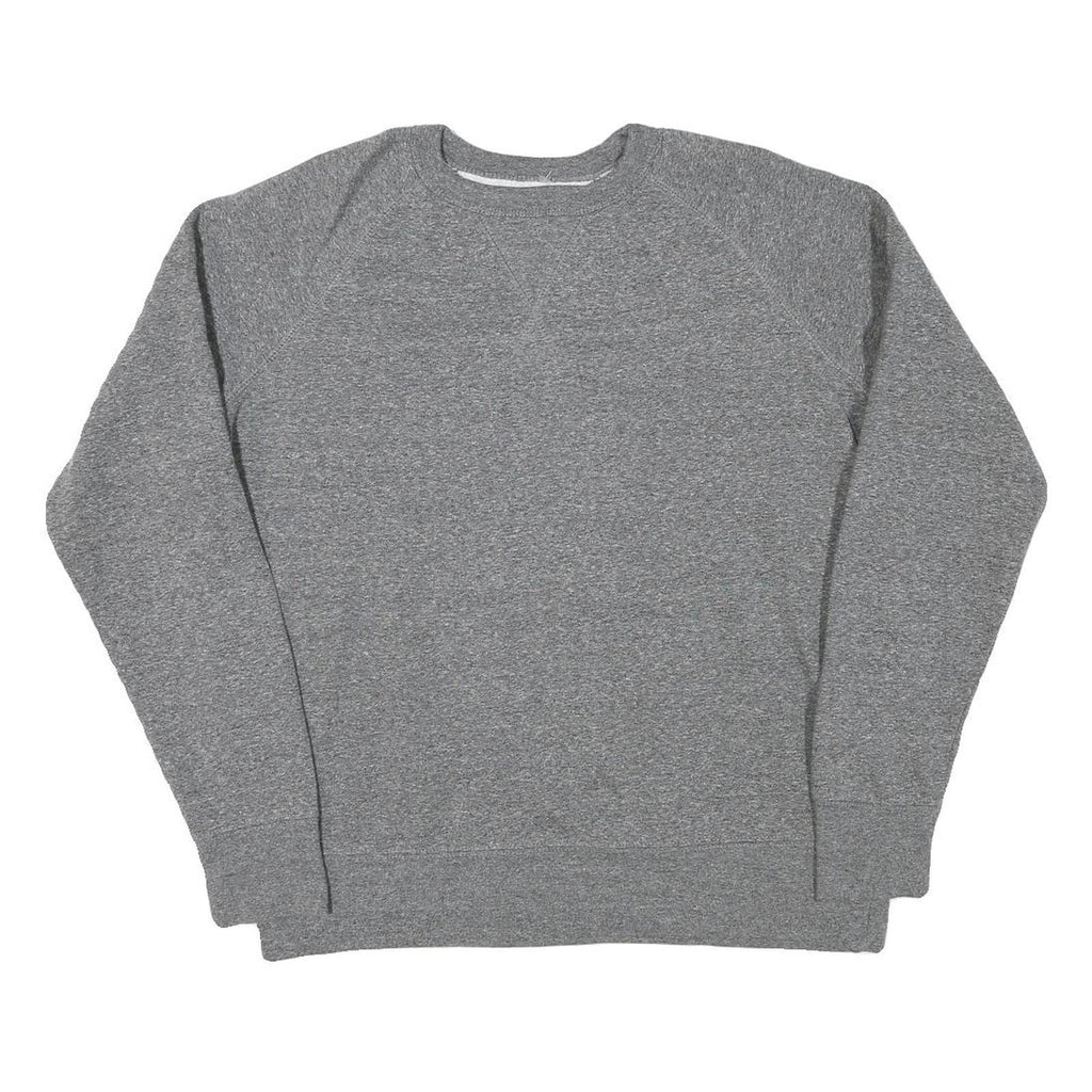 CHAMPION Mens Grey Cotton Blend Crew Neck M Classic Logo Sweatshirt