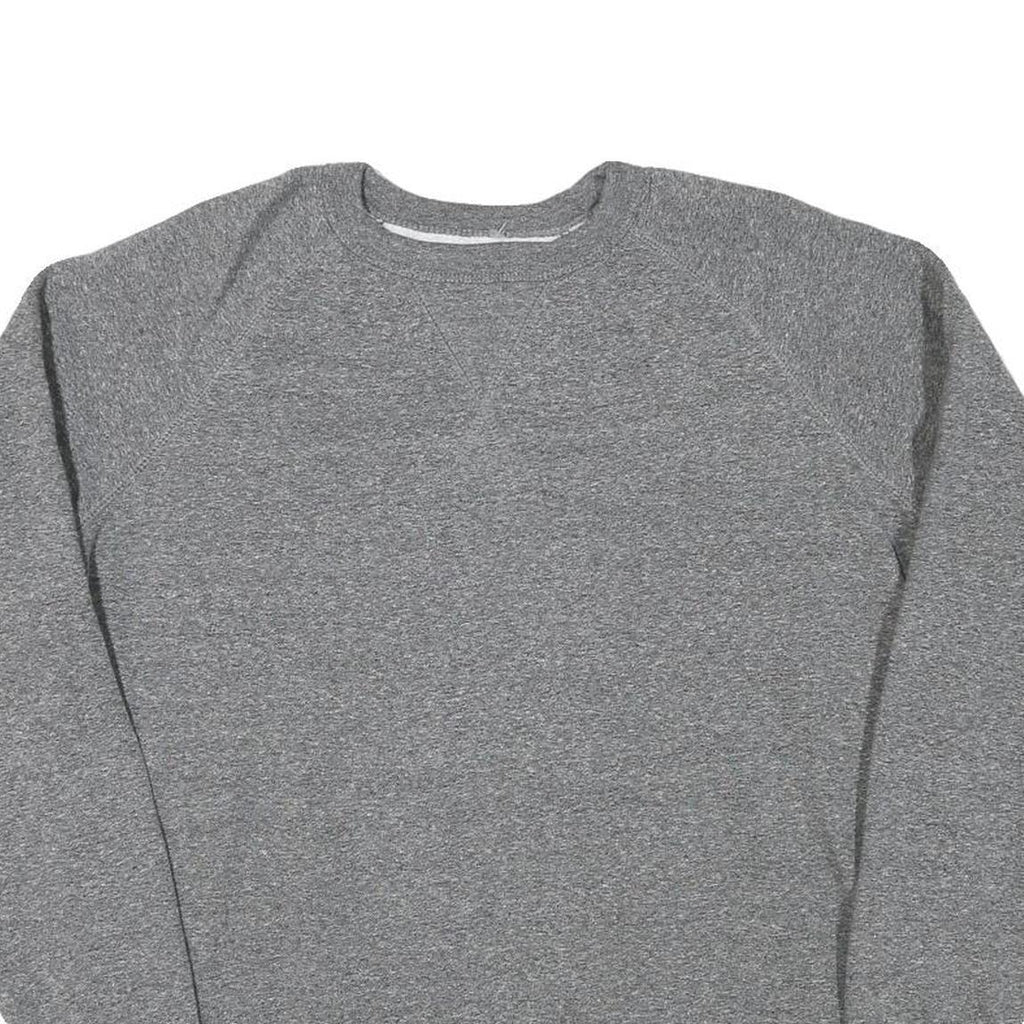 CHAMPION Mens Grey Cotton Blend Crew Neck M Classic Logo Sweatshirt