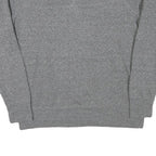 CHAMPION Mens Grey Cotton Blend Crew Neck M Classic Logo Sweatshirt