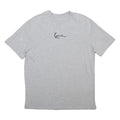 KARL KANI Mens Grey S Graphic T-Shirt Short Sleeve Crew Neck Cotton Blend