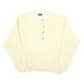 DRIVER Womens Cream Sweatshirt Crew Neck M Cotton Blend Pullover