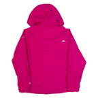 TRESPASS Womens Rain Jacket Pink Hooded XS