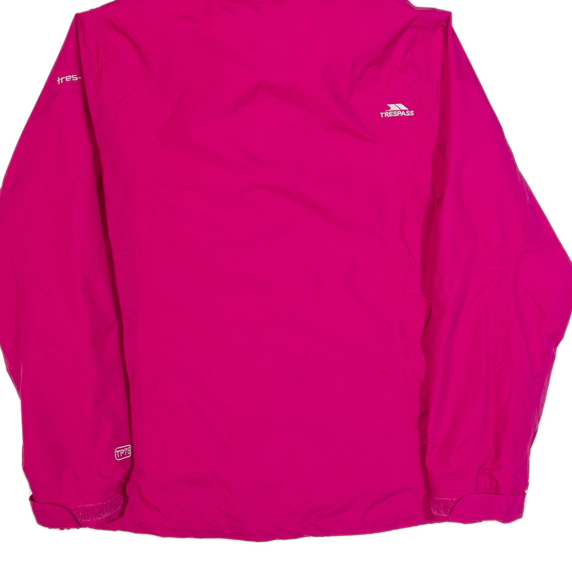 TRESPASS Womens Rain Jacket Pink Hooded XS