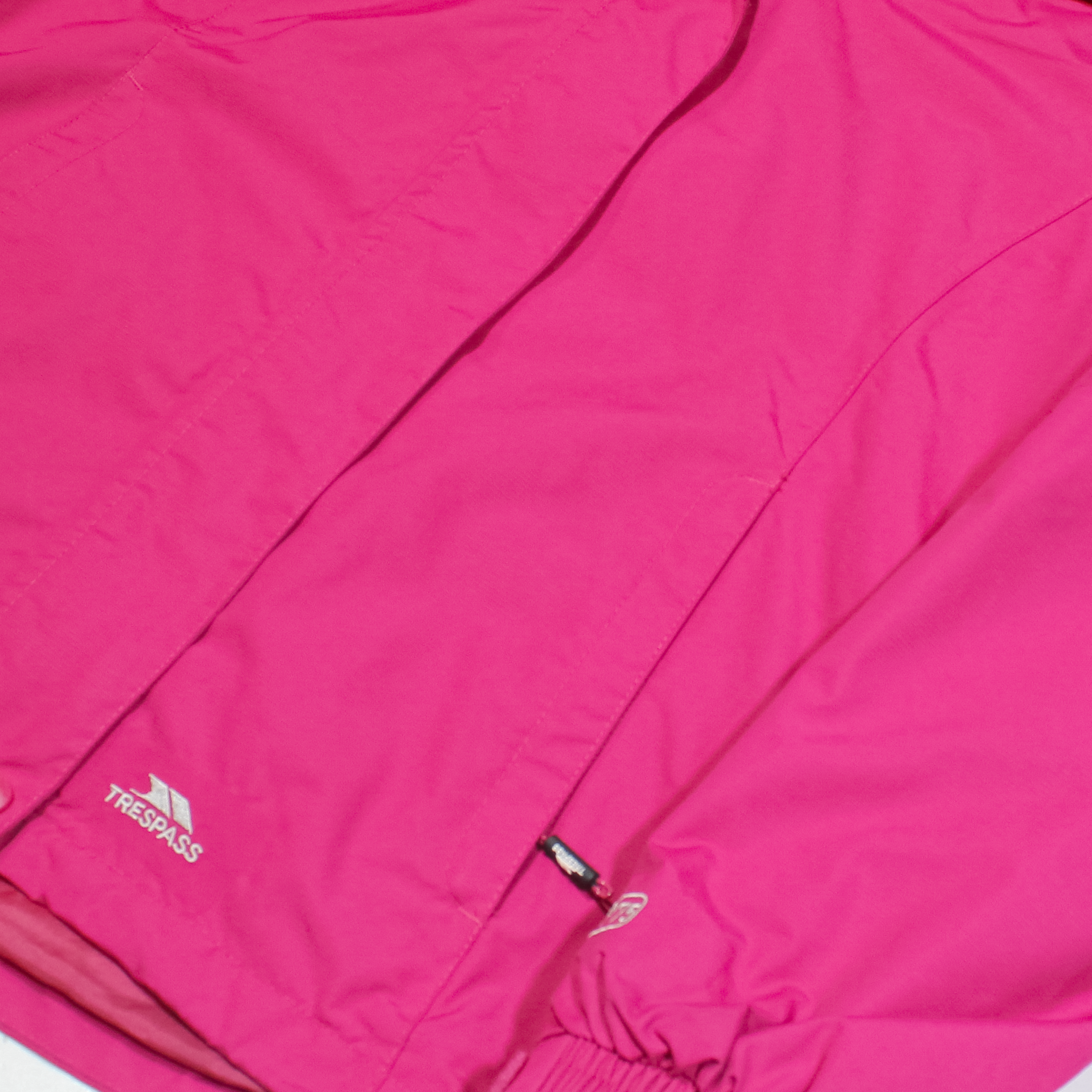 TRESPASS Womens Rain Jacket Pink Hooded XS