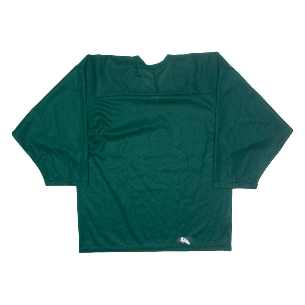 Canada Ice Hockey Mens Jersey Green Long Sleeve V-Neck M